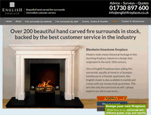 Tablet Screenshot of englishfireplaces.co.uk